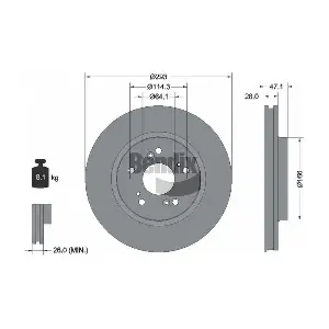 BENDIX Braking BDS1284