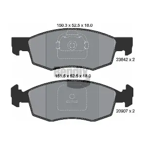 BENDIX Braking BPD1222