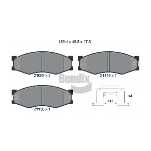 BENDIX Braking BPD1749