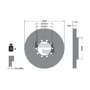 BDS2089 BENDIX Braking