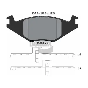 BENDIX Braking BPD1540