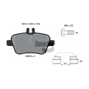 BPD2454 BENDIX Braking