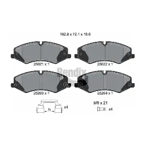 BENDIX Braking BPD1334