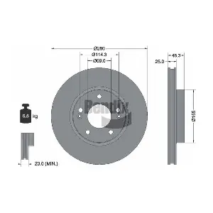 BDS2352 BENDIX Braking