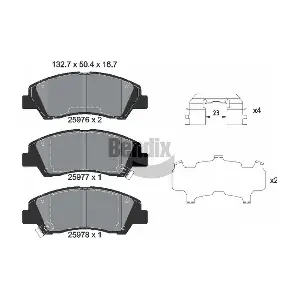 BPD1476 BENDIX Braking