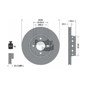 BDS1749 BENDIX Braking