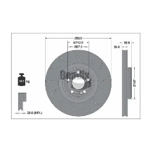 BDS2201HC BENDIX Braking