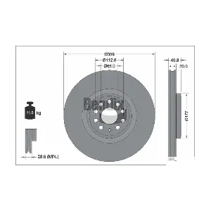 BDS2288HC BENDIX Braking