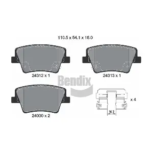 BPD2442 BENDIX Braking