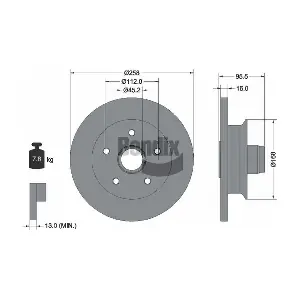 BDS1864 BENDIX Braking