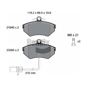 BENDIX Braking BPD1529