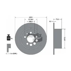 BENDIX Braking BDS1950