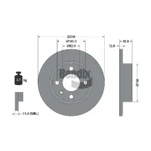 BDS1809 BENDIX Braking
