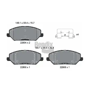 BENDIX Braking BPD1642