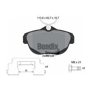 BPD2156 BENDIX Braking