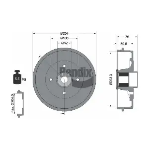 BDM1151 BENDIX Braking