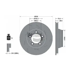 BDS2082RHC BENDIX Braking