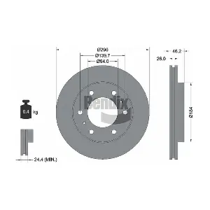 BENDIX Braking BDS1357