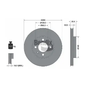 BENDIX Braking BDS1115