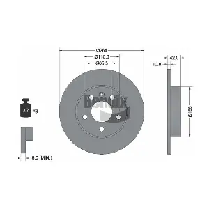 BENDIX Braking BDS1038