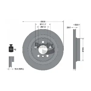 BENDIX Braking BDS1534