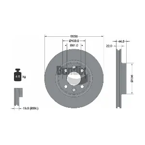 BENDIX Braking BDS1008