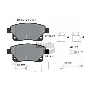 BPD1121 BENDIX Braking
