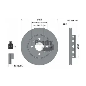 BDS2149 BENDIX Braking