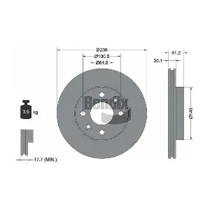 BENDIX Braking BDS1066