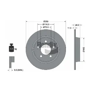 BDS1738 BENDIX Braking