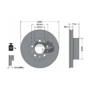 BENDIX Braking BDS1219