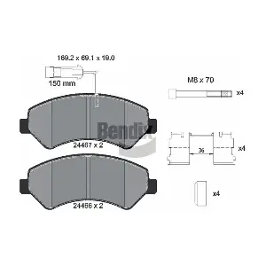 BENDIX Braking BPD1206