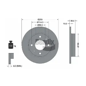BENDIX Braking BDS1673