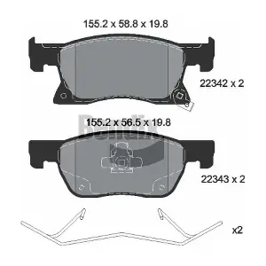 BENDIX Braking BPD1291