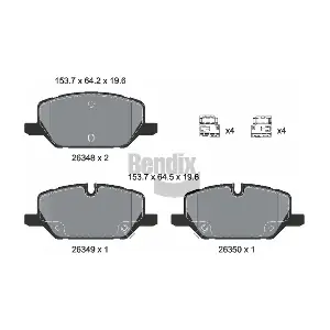 BPD2555 BENDIX Braking
