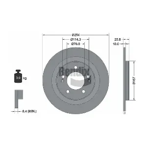 BDS1525 BENDIX Braking