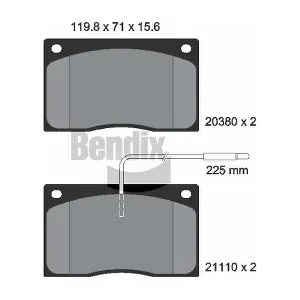 BENDIX Braking BPD1701