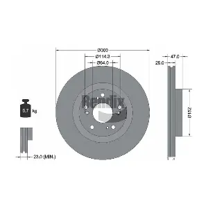 BENDIX Braking BDS1789