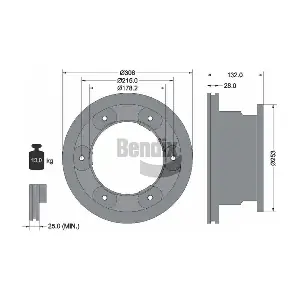 BENDIX Braking BDS1379