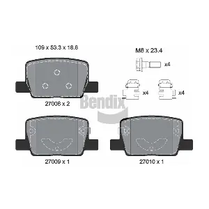 BPD2638 BENDIX Braking