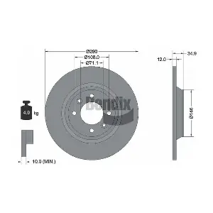 BDS1495 BENDIX Braking