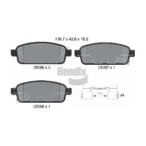 BENDIX Braking BPD1586