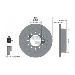 BENDIX Braking BDS1794