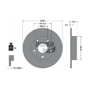 BDS1223 BENDIX Braking