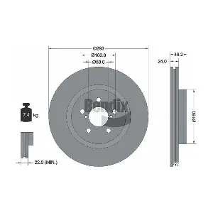 BDS1630 BENDIX Braking