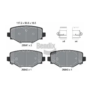 BPD2554 BENDIX Braking