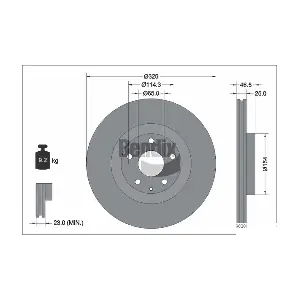 BDS2289 BENDIX Braking