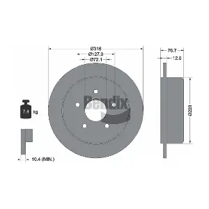 BDS1793 BENDIX Braking