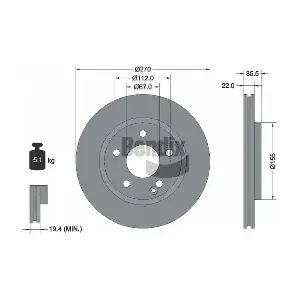BDS1846 BENDIX Braking