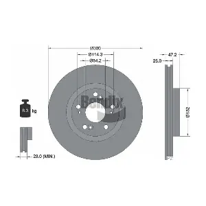 BDS1756 BENDIX Braking